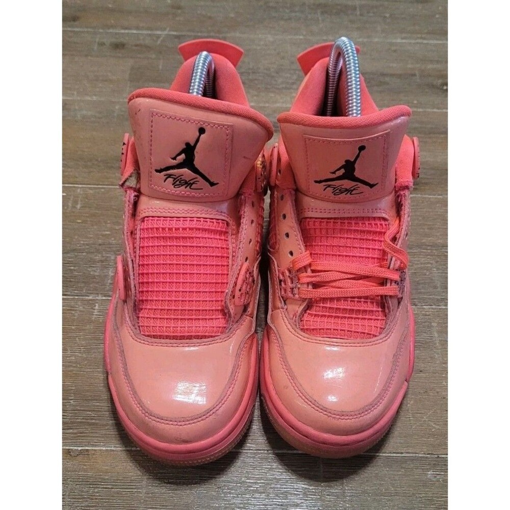 Nike Air Jordan 4 Retro NRG Hot Punch 2019 Women's Size 7 AQ9128-600 Shoes